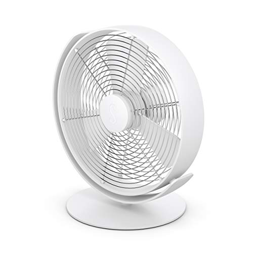 Stadler Form Ventilatore Da Tavolo Tim, Raffredda Silenziosamente Con Regolatore Di Velocità Continuo, Con Porta Usb, Ideale Per Camera Da Letto E Uff