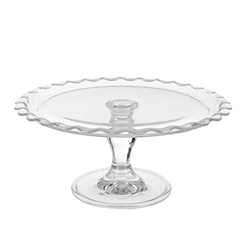 Pasabache Pas000733Noc Alzatina Per Dolci 26 Cm In Vetro Bianco