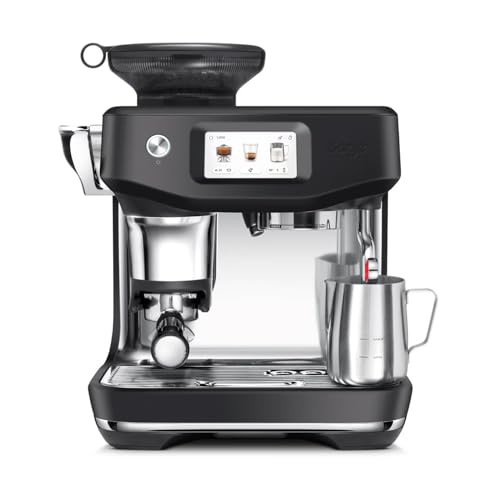 Sage - The Barista Touch Impress - Pressatura Automatico Macchina Da Caffè In Grani Con Montalatte, Tartufo Nero