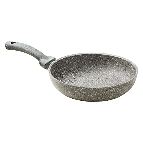 Padella Antiaderente Pietra Cm.28 - Cuore Di Pietra Induction