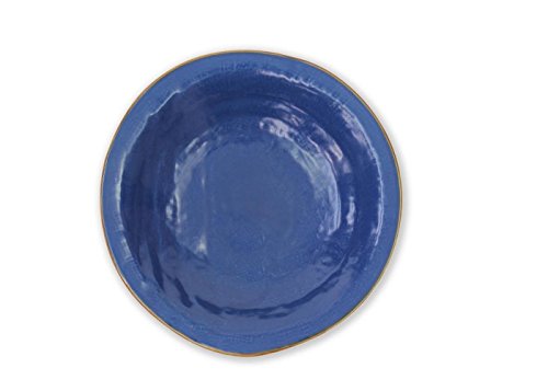 Novità Home Mediterraneo 4 Piatti Fondi Gres Blu