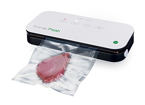 Macom Forever Fresh Vac 1070 Macchina Sottovuoto Automatica, Compatta, Pannello Comandi Soft Touch