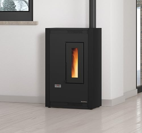 La Nordica - Stufa A Pellet Ventilata 5.1 Kw Colore Nero