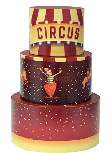 Biribao Torta Finta Polistirolo Circo Vinile
