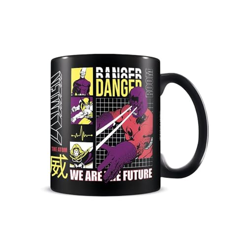 X-Men Danger Room Tazza (Taglia Unica) (Nero), Nero, Taglia Unica