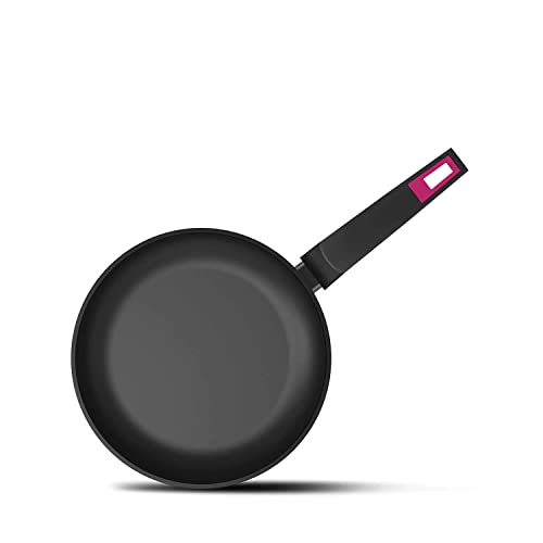 Taurus Best Moments Padella 24 - Padella Alluminio Forgiato, Diametro 24 Cm, Impugnatura Ergonomica, Adatta A Tutti I Tipi Di Fornelli, Rivestimento A