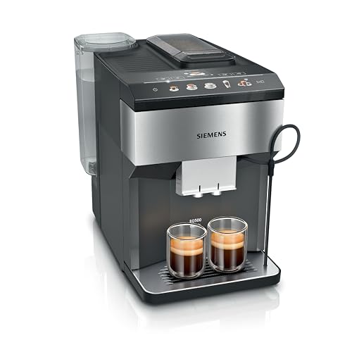 Siemens Macchina Da Caffè Automatica Eq500 Classic Connect, Fino A 18 Specialità, App Homeconnect, 2 Tazze Contemporaneamente, Con Filtro Acqua Brita,