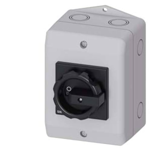 Siemens 3Ld2064-0Tb51 Interruttore Elettrico 3P Nero, Bianco