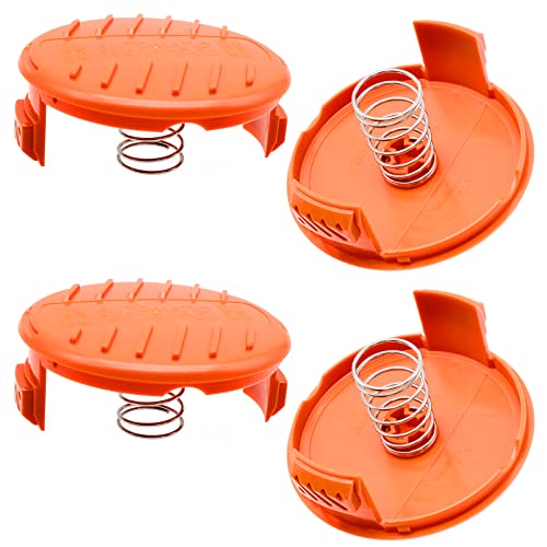 4 Pezzi Tappi Per Rocchetto,Gli Accessori Della Molla Sono Compatibili Con I Coprirocchetto Di Ricambio, Tappi Per Rocchetto In Abs Per Black-Decker, 