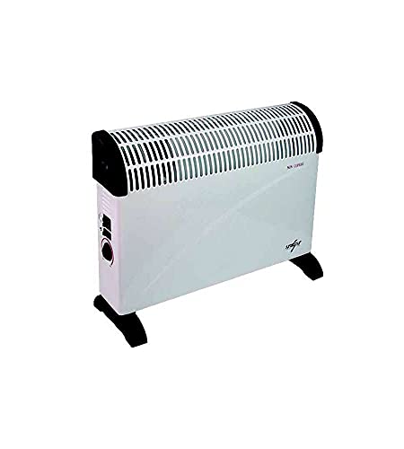 Syntesy Cdf01558 Stufa Termoconvettore, Bianco, 58X20X43 Cm