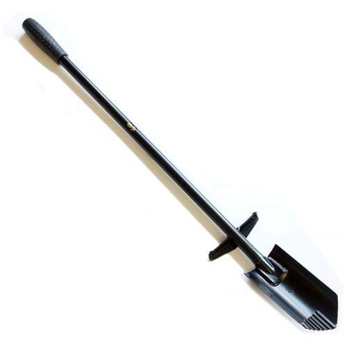 Vanga In Acciaio Invader Extended Black Ada Metal Detector Affilata Seghettata