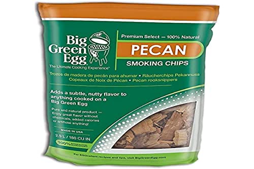 Big Green Egg Noce Americana Sacchetto Con Pezzi E Truccioli Di Legna