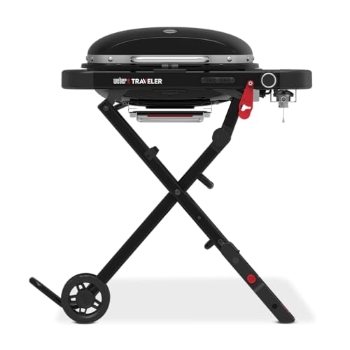 Weber Barbecue A Gas Traveler Compatto Nero
