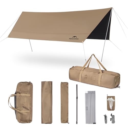 Naturehike Parasole E Coperture Da Campeggio Protezione Impermeabile Dalla Pioggia Anti-Uv Tende Da Sole Padiglione Per Campeggio All'Aperto Picnic Fe