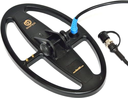 Marsmd Sniper 6X10" Piastra Di Ricerca Impermeabile Dd Per Metal Detector Quest Q30 / Q30+ / Q60 / X10 Pro