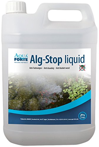 Aquaforte – Anti Alghe Filamentose Medio, Alg Stop Anti Prodotto Anti Alghe 2,5 L, Bianco, 11 X 15 X 19 Cm, Sc811