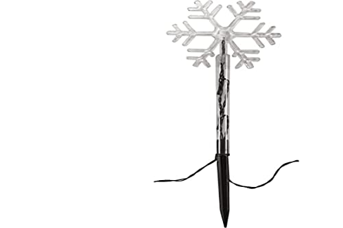 Smart Garden Ltd Set Of 8 Snowflake Pathfinder Stake Lights