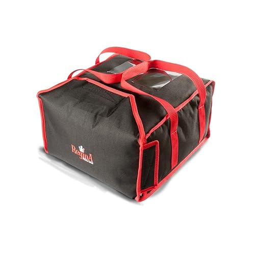 Bonussi Borsa Porta Pizza 42X42X20 Cm In Cordura Regina Nera