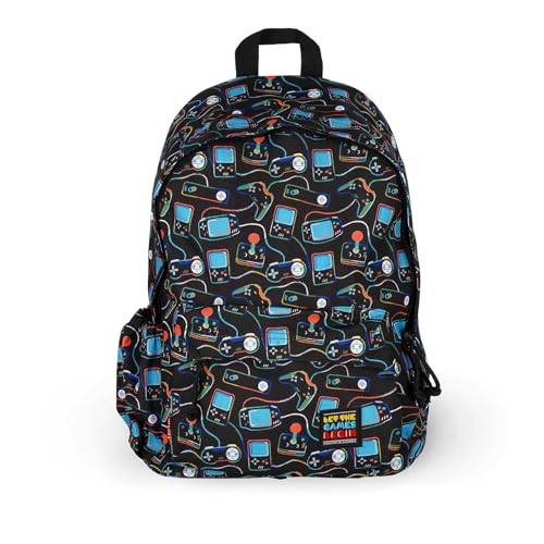 Legami - Zaino Per Scuola - My Backpack, Cartella Scuola Foderata E Imbottita, Zaino Scolastico Chiusura A Zip, Tasca Interna Per Laptop E Tablet, Zai