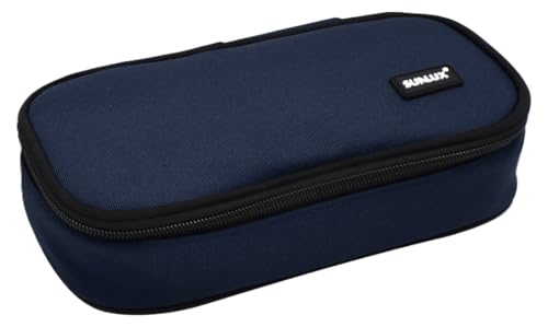 Sunlux Astuccio Ovale Blu Scuro 23X5X12Cm