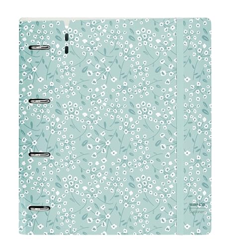 Safta - Carpeblock Con 4 Anelli Da 35 Mm, Con Ricambio, Con 100 Fogli A4, Ideale Per Bambini Di Diverse Età, Confortevole E Versatile, Qualità E Resis