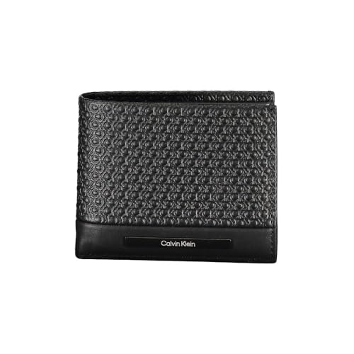 Calvin Klein Modern Bar Bifold 6Cc Nero 0Gl Black Taglia Unica