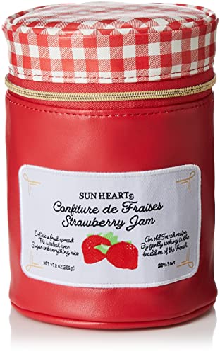 Marushin 0585004700 Strawberry Jam Pouch, Carino, Astuccio, Portapenne, H14 X Φ10 Cm, Yap, H14×Φ10 Cm, Yap, H14×Φ10Cm