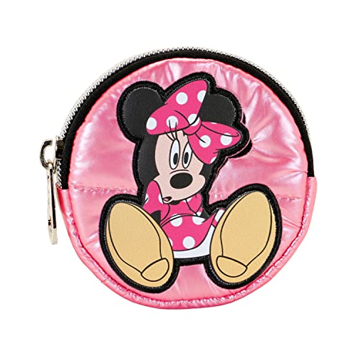 Disney Minni Mouse Shoes-Portamonete Cookie Padding, Rosa, 9 X 9 Cm