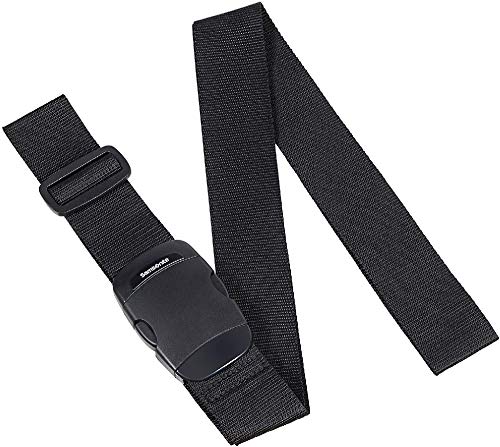 Samsonite Global Travel Accessories - Cinghia Per Valigie (Larghezza: 5 Cm), 190 Cm, Nero (Black)