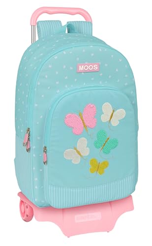 Safta Recycled+Trolley Moos Butterflies Backpack One Size