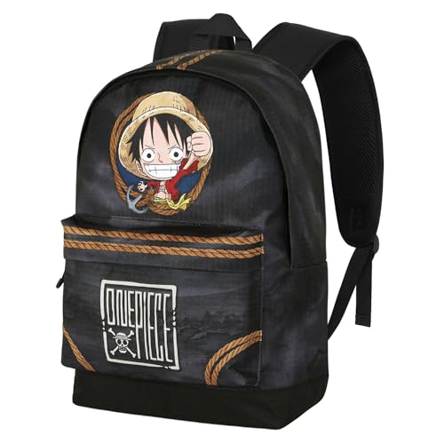 One Piece Ropes-Zaino Hs Fan 2.2, Nero, 31 X 44 Cm, Capacità 24 L