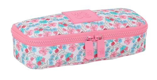 Safta Moos Flores - Astuccio Per Bambini, In Tessuto Riciclabile, Astuccio Per Bambini, Ideale Per Bambini In Età Scolastica, Comodo E Versatile, Qual