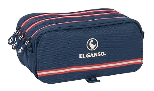 Safta Large Triple El Ganso Classic Pencil Case One Size