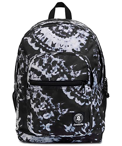 Invicta Zaino, Jelek, Zaino Doppio Scomparto -Tasca Porta Pc, Tasca Porta Borraccia, Zaino Scuola, Viaggio & Tempo Libero, Maxi Capienza 38 Lt