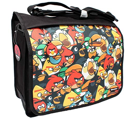 Borsa Messenger Angry Birds, Nero