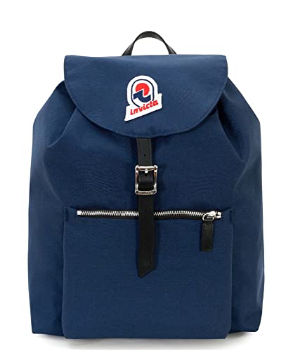 Invicta Zaino A Lpino Heritage, Blu, Borsa Donna, Viaggio Y Tempo Libero, Eco Material, 20 Lt