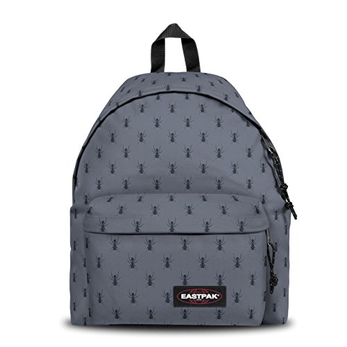 Eastpak Padded Pak'R Zainetto Per Bambini, 40 Cm, 24 Liters, Grigio (Bugged Grey)