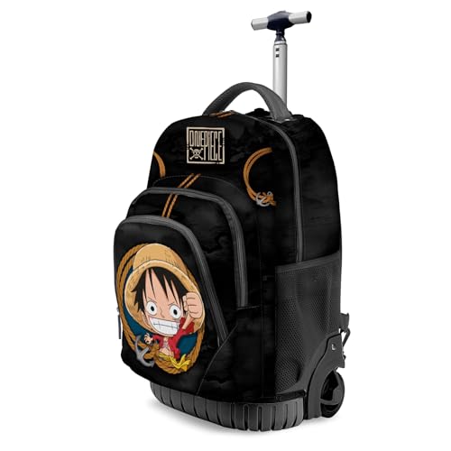 One Piece Zaino Trolley Gts Fan, 32 X 47 Cm, Capacità 39 L, Nero Ropes