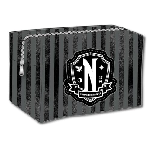 Cerda Beauty Case Wc Viaggio Ecopelle Wednesday 11.0 X 6.4 X 20.0 Cm