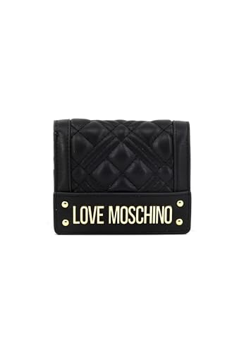 Love Moschino Portafoglio Quilted Pu Nero Gal.Oro