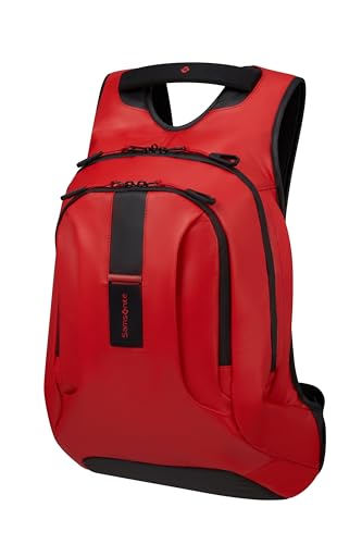 Samsonite Paradiver Light - Zaino Per Laptop L+ 15.6 Zoll, 48 Cm, 24 L, Rosso (Flame Red)