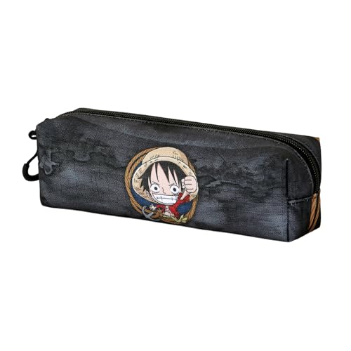 One Piece Ropes-Astuccio Quadrato Fan 2.2, Nero, 22 X 9 Cm