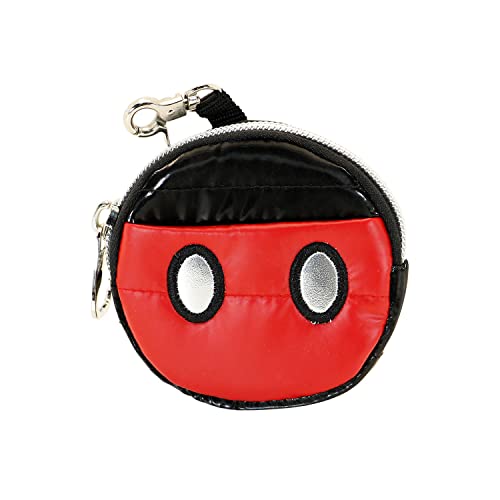 Disney Topolino Air-Portamonete Cookie Padding, Nero, 9 X 9 Cm