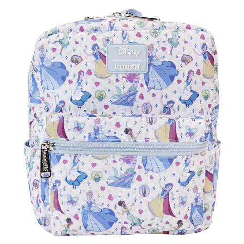 Disney Princess Principesse Disney Loungefly Manga Style Donna Mini Zaino Multicolore Nylon