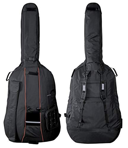 Gewa Gig-Bag Premium 1/4 - Imbottitura Da 10 Mm, Borsa Per Arco, Cinghie Zaino, Borsa Per Leggio