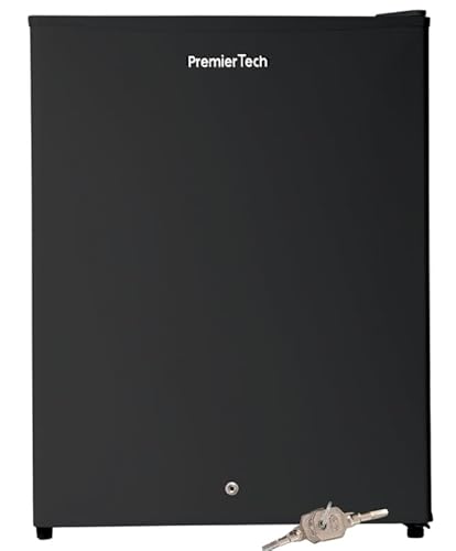 Premiertech Mini Frigo Nero Con Chiave 58 Litri Frigorifero Hotel Ufficio Casa Classe Energetica E Libera Installazione Pt-F60Bk