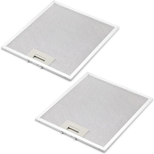 Kit 2 Pezzi Filtro In Alluminio Per Cappelli 267X305X9 Compatibile Con Modello "Elica"