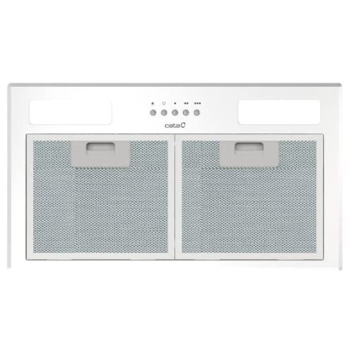 Cata Gt Plus 45 Wh/M Cappa Aspirante Integrata Con 3 Velocità Di Estrazione. Pannello Di Controllo Meccanico Motore Bt2. Illuminazione Striscia Led. L
