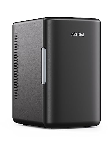 Astroai Mini Frigorifero 2 In 1, 6 Litri, 8 Lattine Con Funzione Di Raffreddamento E Riscaldamento, Presa 12 V/220 V, Per Auto, Uffici E Dormitori, Co