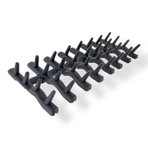 Dl-Pro Set Cestello Superiore Per Aeg Electrolux 138018410/9 1380184109 138018400/0 1380184000 Spine In Gomma 175 X 80 X 30 Mm Per Cestello Superiore 